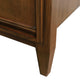 31" Single Sink Vanity, Walnut Finish, Gray Granite With Rectangle Sink