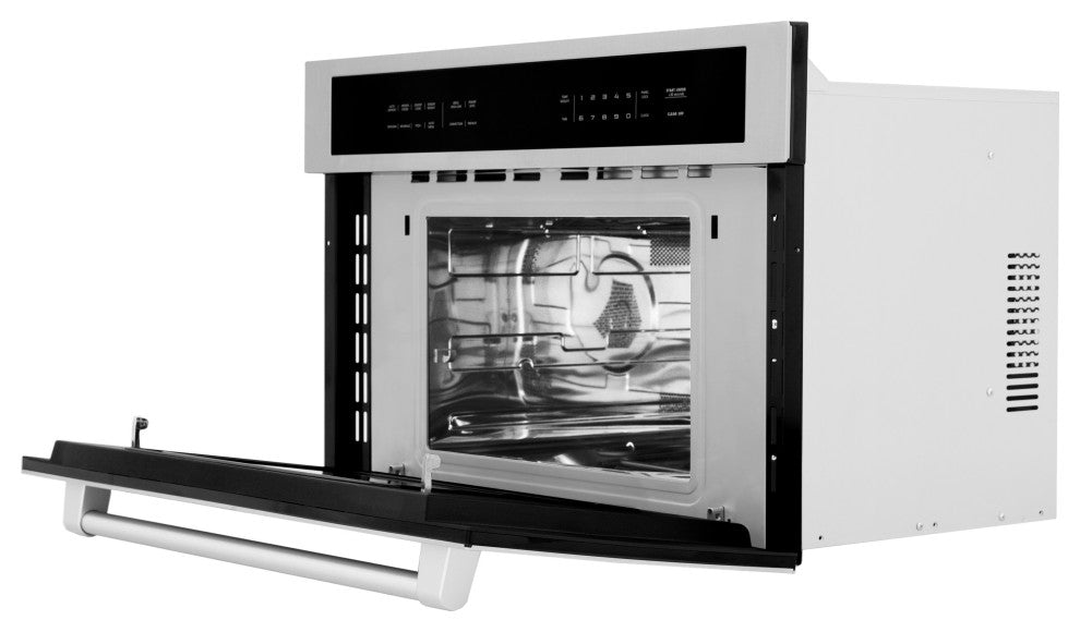 ZLINE 30" Microwave Oven, Stainless Steel With Traditional Handle, MWO-30