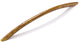 Pull 15.25" cc, Mink Decorative Contemporary Bronze Cabinet Pull Handle