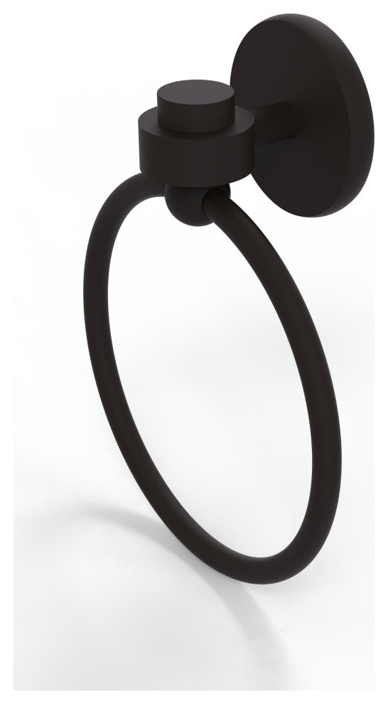 Satellite Orbit One Towel Ring, Oil Rubbed Bronze