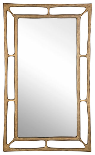 Uttermost Felix Brass Rectangle Mirror