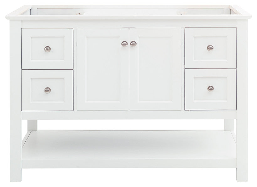Fresca Manchester 48" White Cabinet