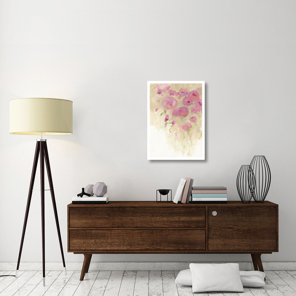 "Floral Watercolor" Digital Paper Print by Avery Tillmon, 23"x32"