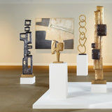 Yayoi sclptre, Goldand Black