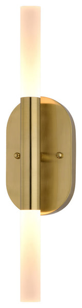 Vaxcel Lighting W0488 5"W LED Vanity Light - Satin Brass