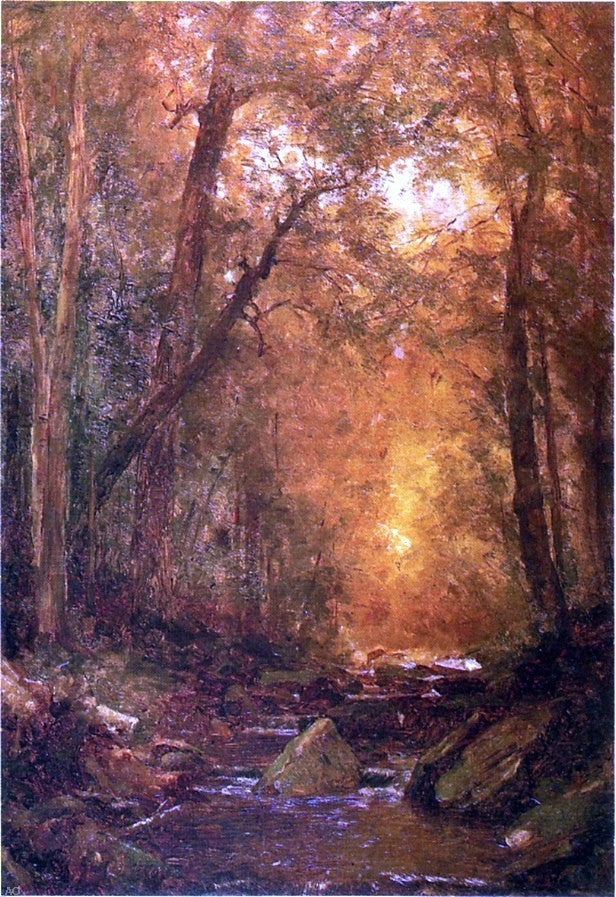 Thomas Worthington Whittredge A Catskill Brook Wall Decal