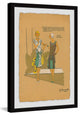 "Chatty Kathies" Framed Painting Print, 16"x24"