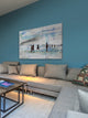 "Sand Games" Painting Print on Wrapped Canvas, 36"x24"