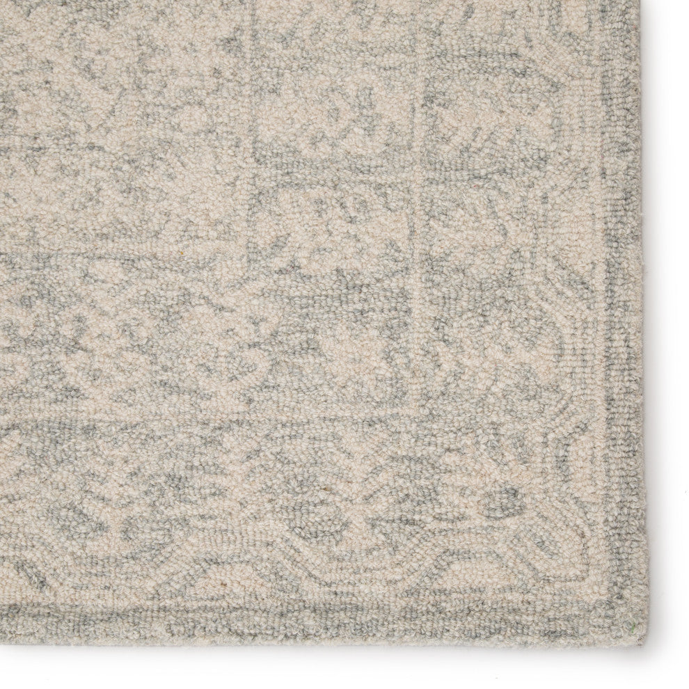 Jaipur Living Linde Medallion Gray Rug, 3'x10'