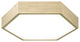 Matteo Lighting M12611OG Flush Mount Light, Oxidized Gold Finish