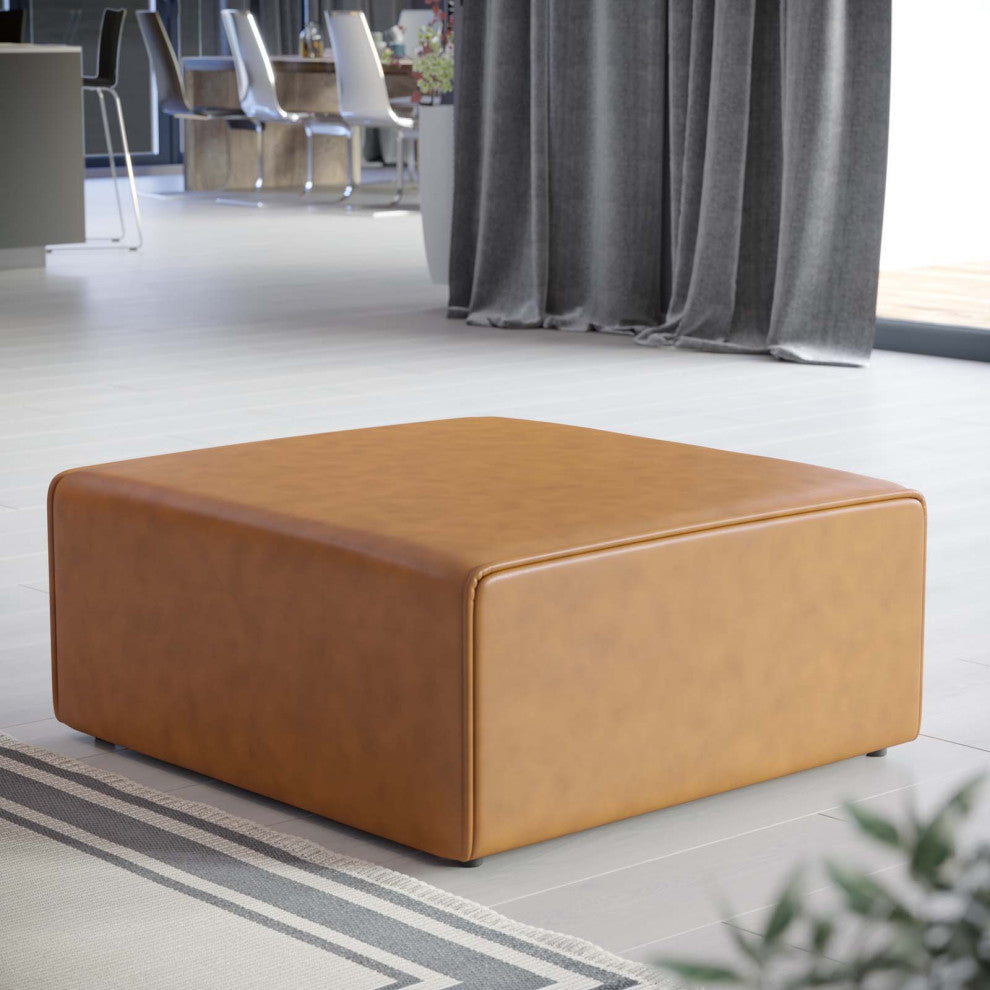 Accent Chair Ottoman, Velvet, Tan, Modern, Living Lounge Hotel Lobby Hospitality