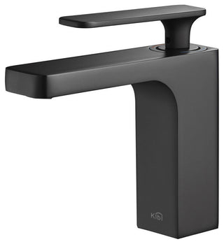 Infinity Single Handle Bathroom Faucet KBF1006, Matte Black, W/O Drain