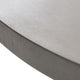 Modrest Duncan Modern Faux Concrete + Walnut Round Dining Table