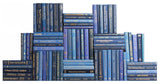 Decorative Books - Denim & Gold Book Wall - Set of 75 Blue Books