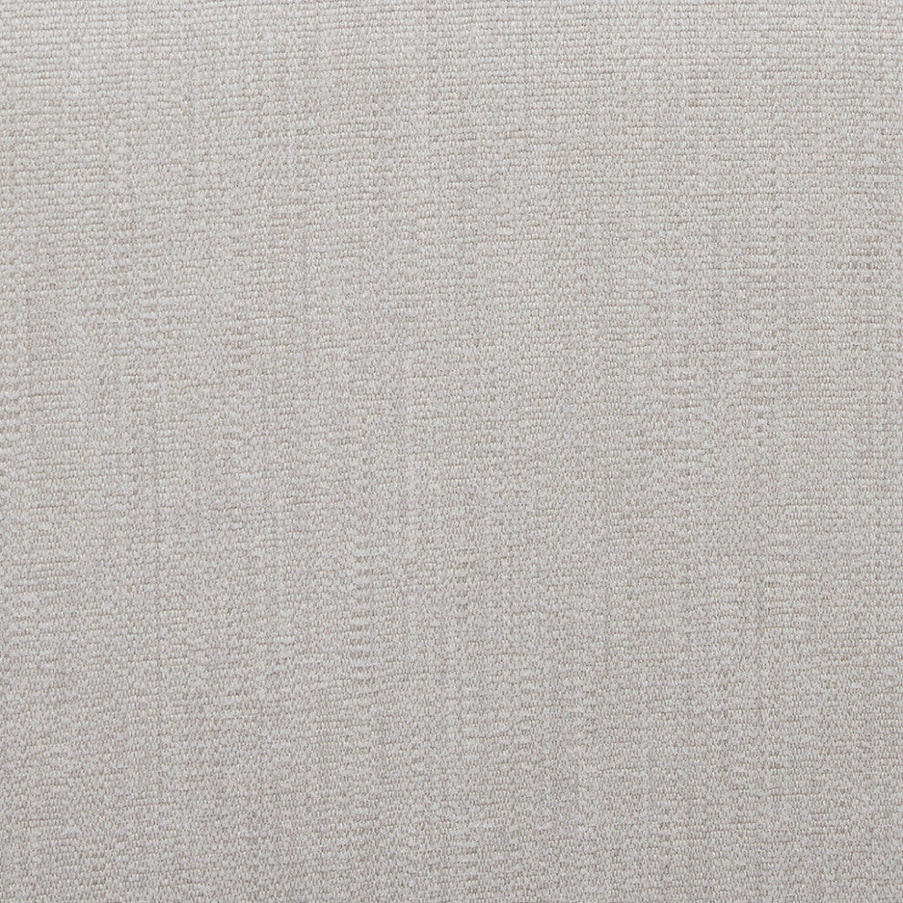 Madison Park Charlotte Skirted Dining Arm Chair with Casters, Gray