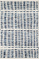 Dash & Albert Malta Blue Handwoven Wool Rug, Blue, 3' x 5'