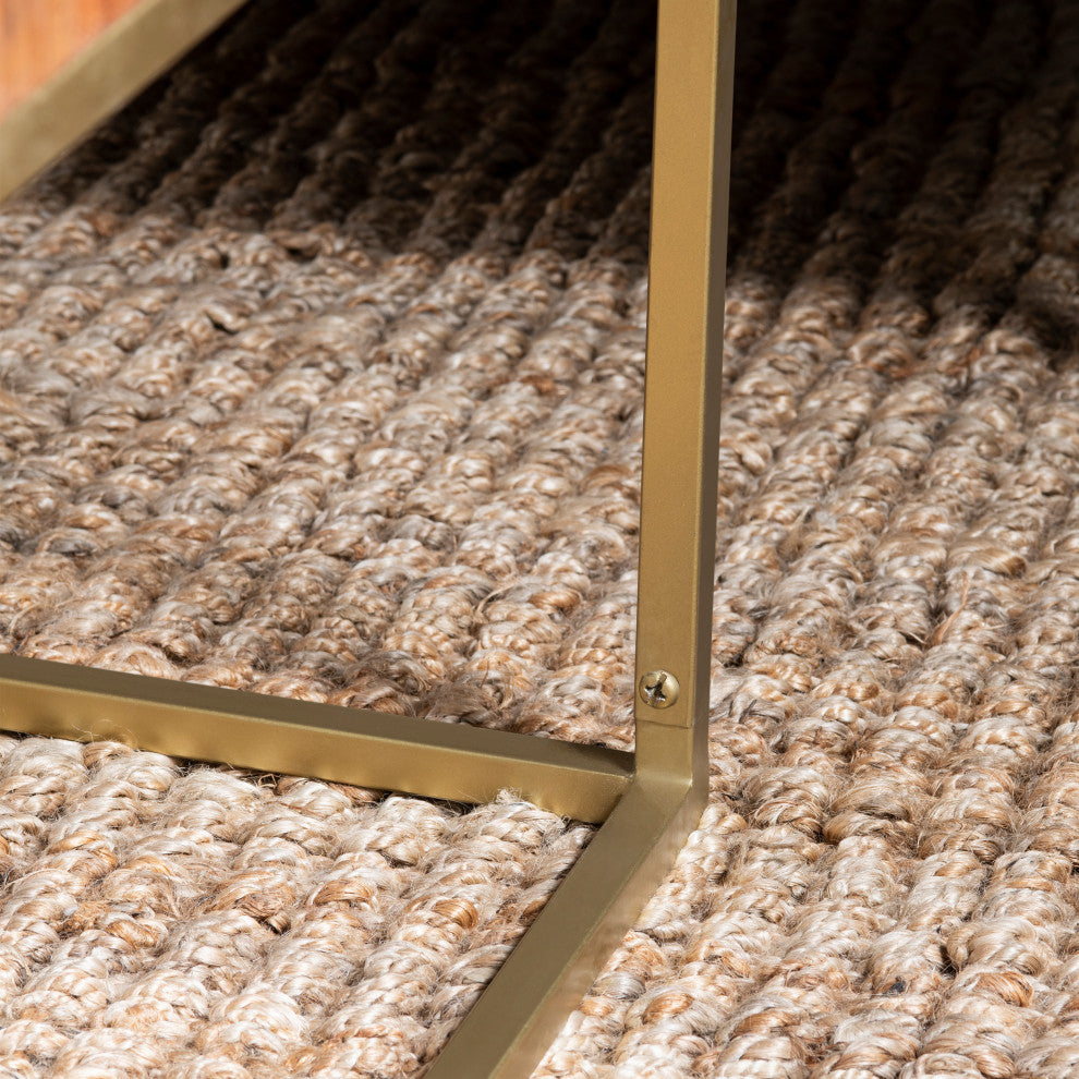 Adagio Laser Cut Leaf Pattern Coffee Table