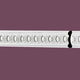 Ornate Cornice Withe Urethane 3 1/2" H Slyvan |