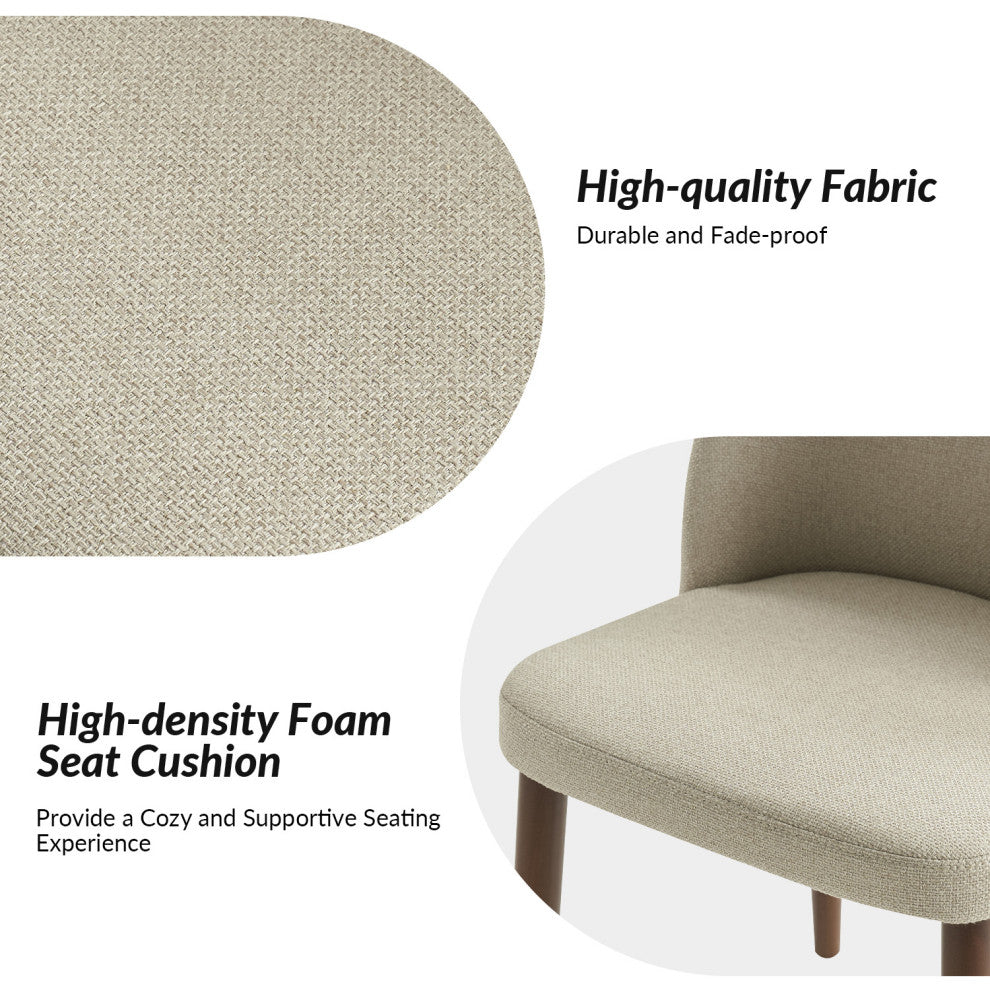 Dining Chair, Set of 4, Beige