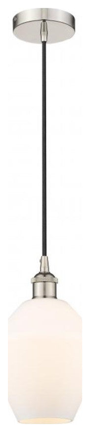 Innovations 616-1P-PN-G651-8-LED 1-Light Mini Pendant, Polished Nickel
