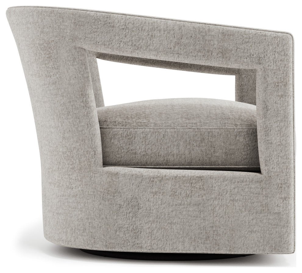 Bernhardt Alana Fabric Swivel Chair