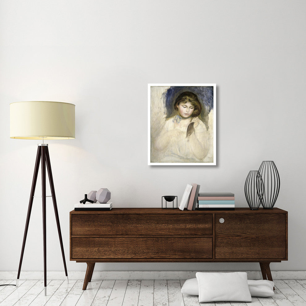 "Head of Gabrielle" Digital Paper Print by Pierre-Auguste Renoir, 27"x32"
