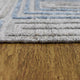 HAND WOVEN FLAT WEAVE KILIM POLYESTER RUGS -Rectangle,Ivory Multicolor,Geometric, [Rectangle] 6'x9'