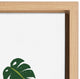 Sylvie Plant Play Framed Canvas by Duchess Plum, Natural 23x33