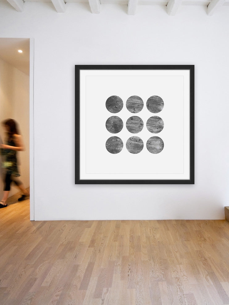 Marmont Hill, "Alignment" by Bryon White Framed Painting Print, 18x18