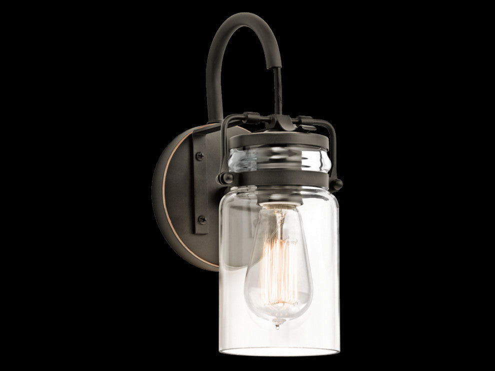 Wall Sconce 1-Light, Olde Bronze
