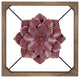 Maroon Flower Full Bloom Wall Decor