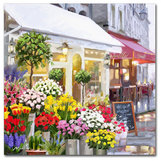 The Macneil Studio 'Flower Shop' Canvas Art, 35"x35"