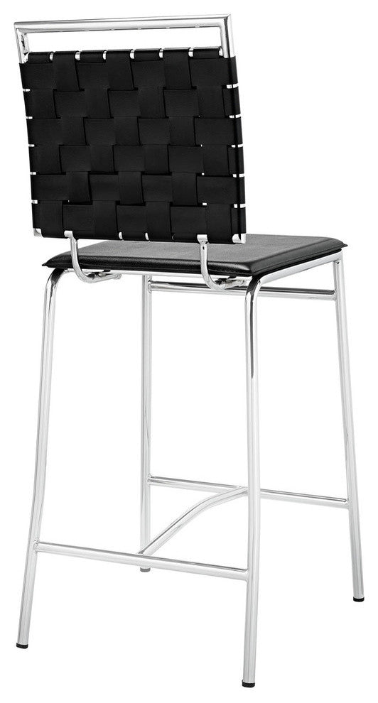 Modern Contemporary Dining Kitchen Counter Stool Black