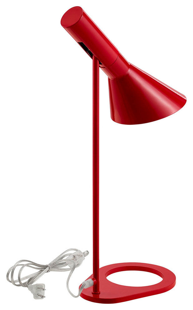 Modern Contemporary Living Room Table Lamp Red