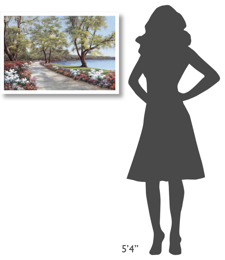 "Sentimental Journey" Digital Paper Print by Diane Romanello, 32"x22"