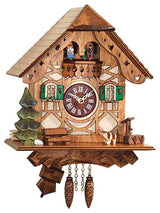 Natural Wood Engstler Clock With Music and Chimes