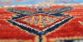 Aria Hafifa Blue/Rust Rug, 9'1x11'11