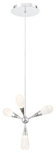 Eurofase 35731-016 LED Pendant, Manning Collection, Chrome Finish