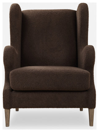 Uttermost - 23839 - Accent Chair - Serpentine - Weathered Light Walnut