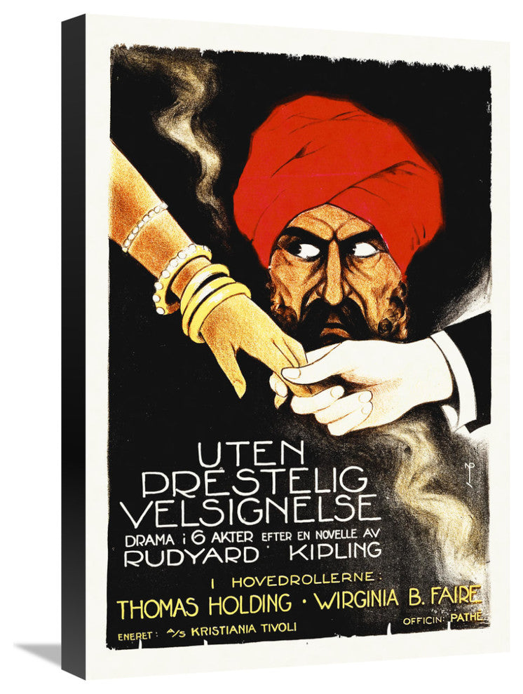 "Without, 1921" Stretched Canvas Giclee by Hollywood Photo Archive, 16"x24"