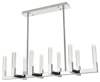 48" Adjustable LED Pendant, Chrome