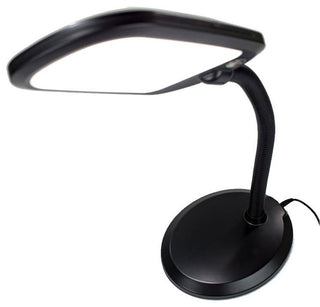 Slim Design LED Bright Reader Natural Daylight Full Spectrum Desk Lamp Black