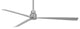 Minka Aire Simple 65" 65" Ceiling Fan, Silver