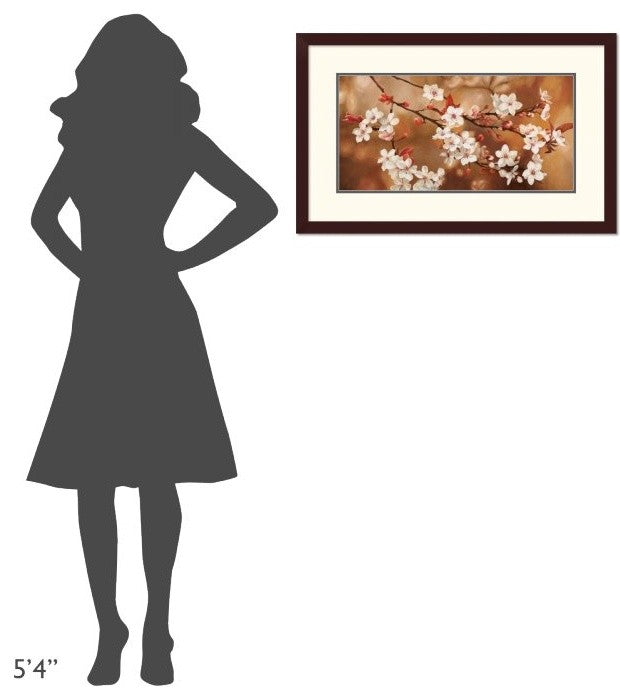 "Sakura" Framed Digital Print by Thomlinson, 32"x20"