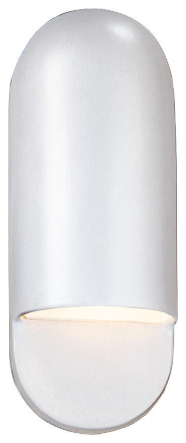 Capsule Wall Sconce, Small, Incandescent, Gloss White