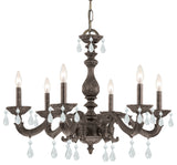 Crystorama Lighting Group 5036-CL-MWP Paris Market 6 Light 28"W - Venetian