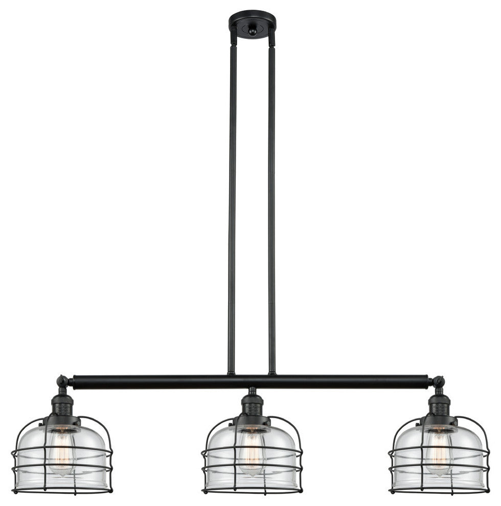 Innovations Lighting 213-Bk-S-G72-Ce 3 Light 41" Island Light