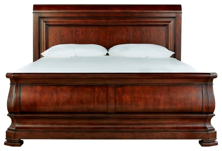 Louie P''s Sleigh Bed Complete, Cal King