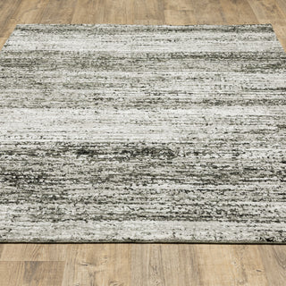 Aegina Shadows Ash/Charcoal Area Rug, 1'10"x3'2"