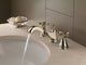 Delta Cassidy 2-Handle Bathroom Faucet - Less Handles, Polished Nickel